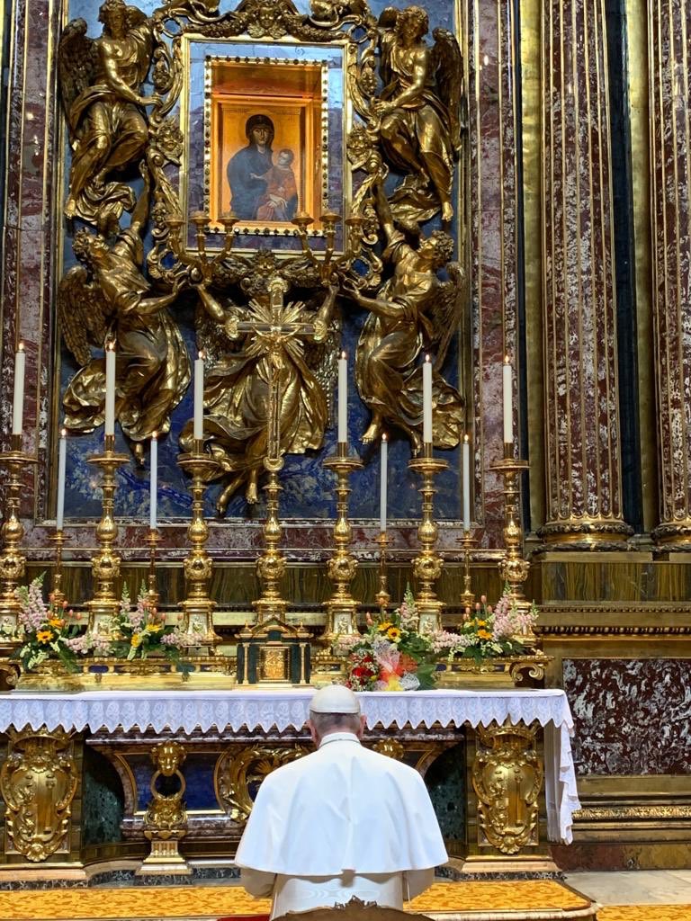 Sainte-Marie-Majeure, 4 mai 2019 © Vatican Media