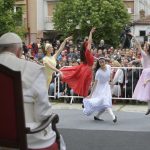 Rencontre avec les jeunes à Skopje, Macédoine du Nord © Vatican Media