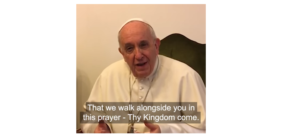Message vidéo aux anglicans