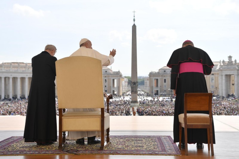 Audience générale du 8 mai 2019 © Vatican Media
