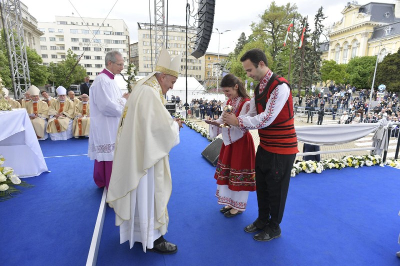 Messe à Sofia (Bulgarie), 5 mai 2019 © Vatican Media