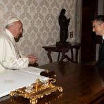 Visite du Premier ministre slovène Marjan Sarec © Vatican Media