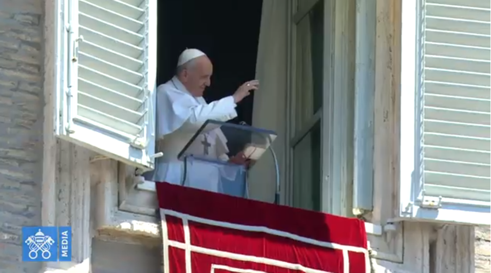 Angélus du 29 juin 2019, capture Vatican Media