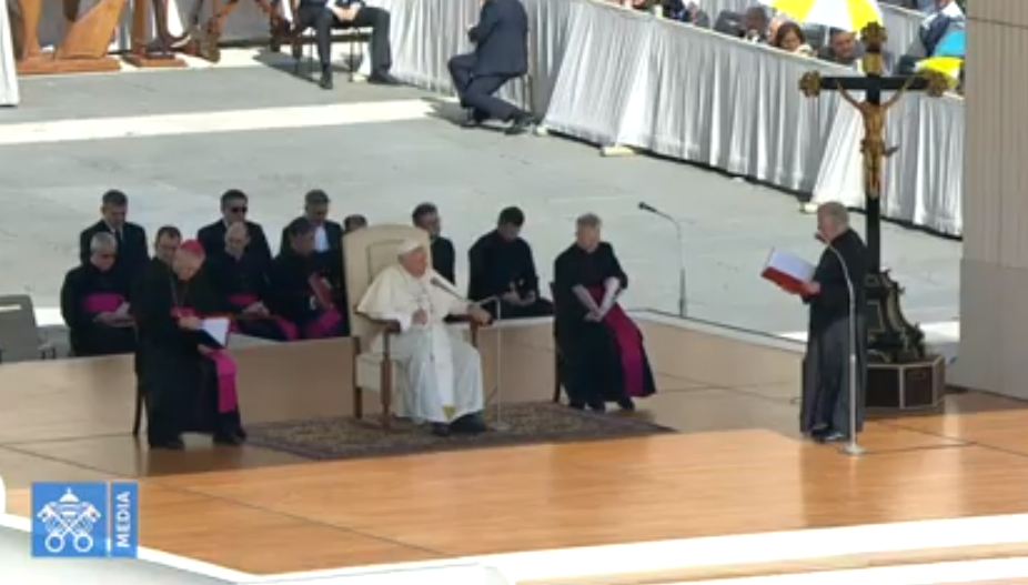 Audience générale du 19 juin 2019, capture Vatican Media