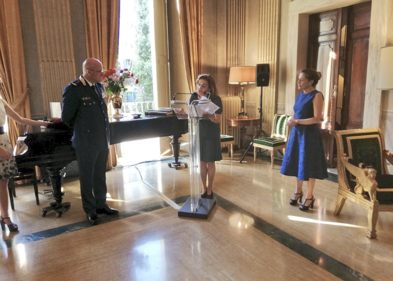 Remise de la Légion d'Honneur @ Ambassade de France au Vatican