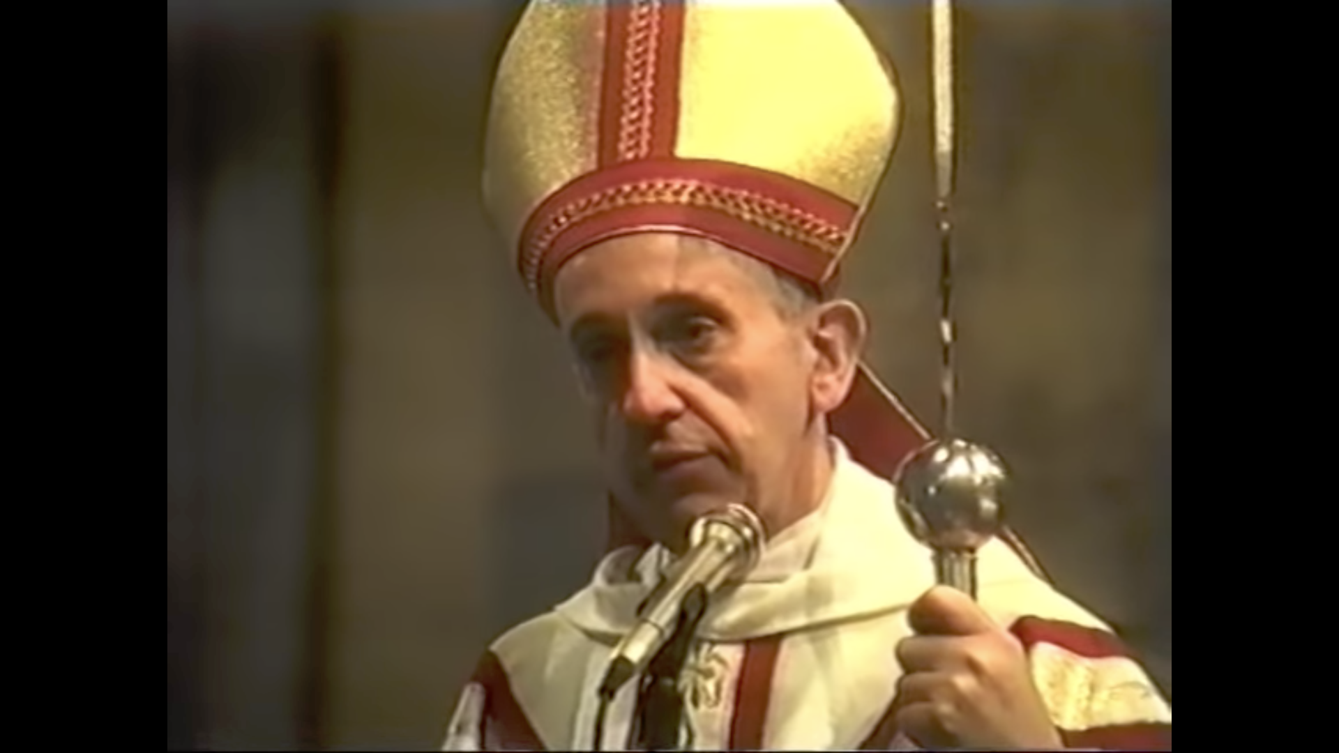 Ordination épiscopale de Jorge Mario Bergoglio @YouTube