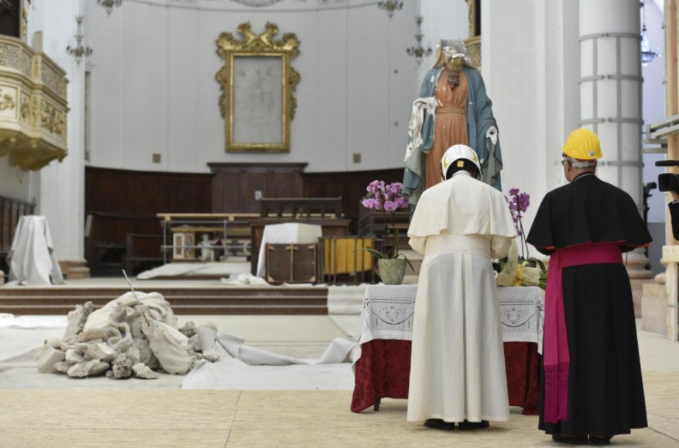 Cathédrale de Camerino, 16 juin 2019 © Vatican Media