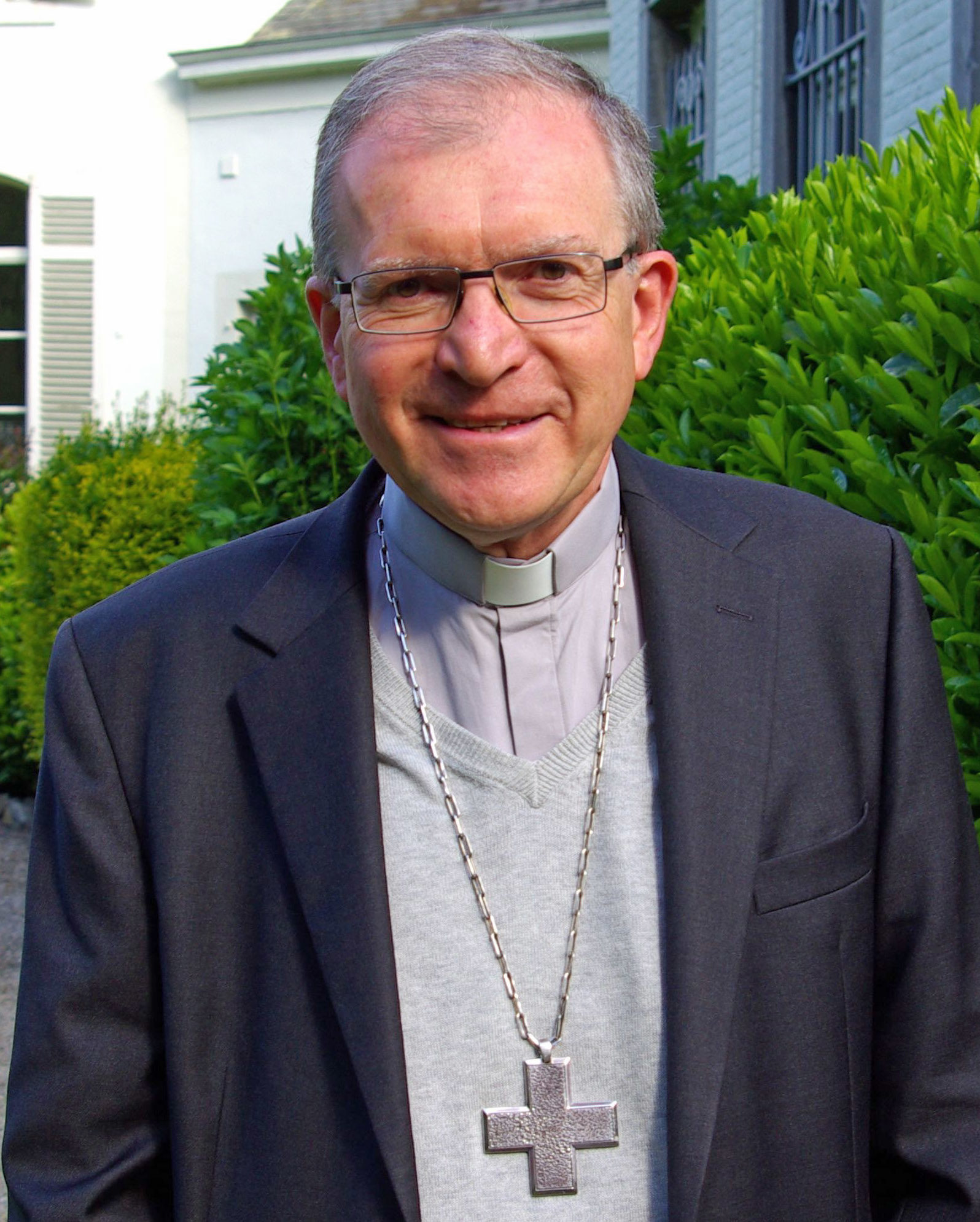 Mgr Pierre Warin, © site du diocèse de Namur