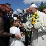 Blaj (Roumanie) rencontre avec les Roms © Vatican Media