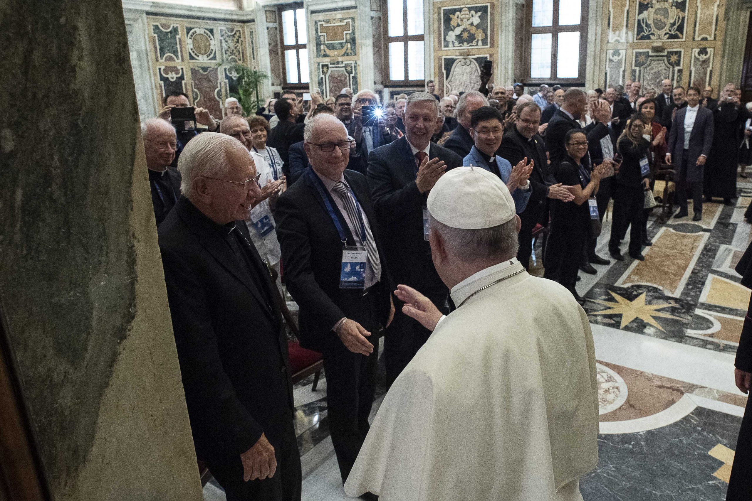 Chapelains Aviation civile, 10 juin 2019, © Vatican Media