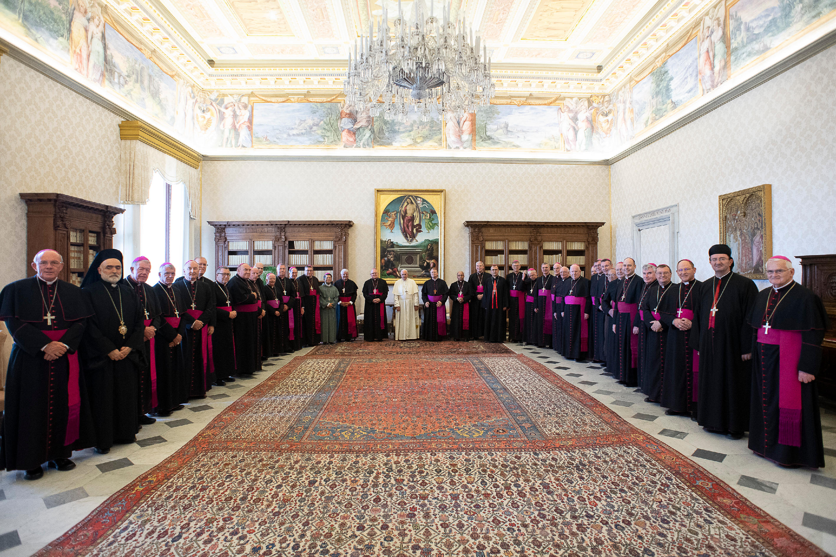 Ad limina des évêques d'Australie © Vatican Media