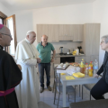 Rescapés du séisme, Camerino, 16 juin 2019 © Vatican Media