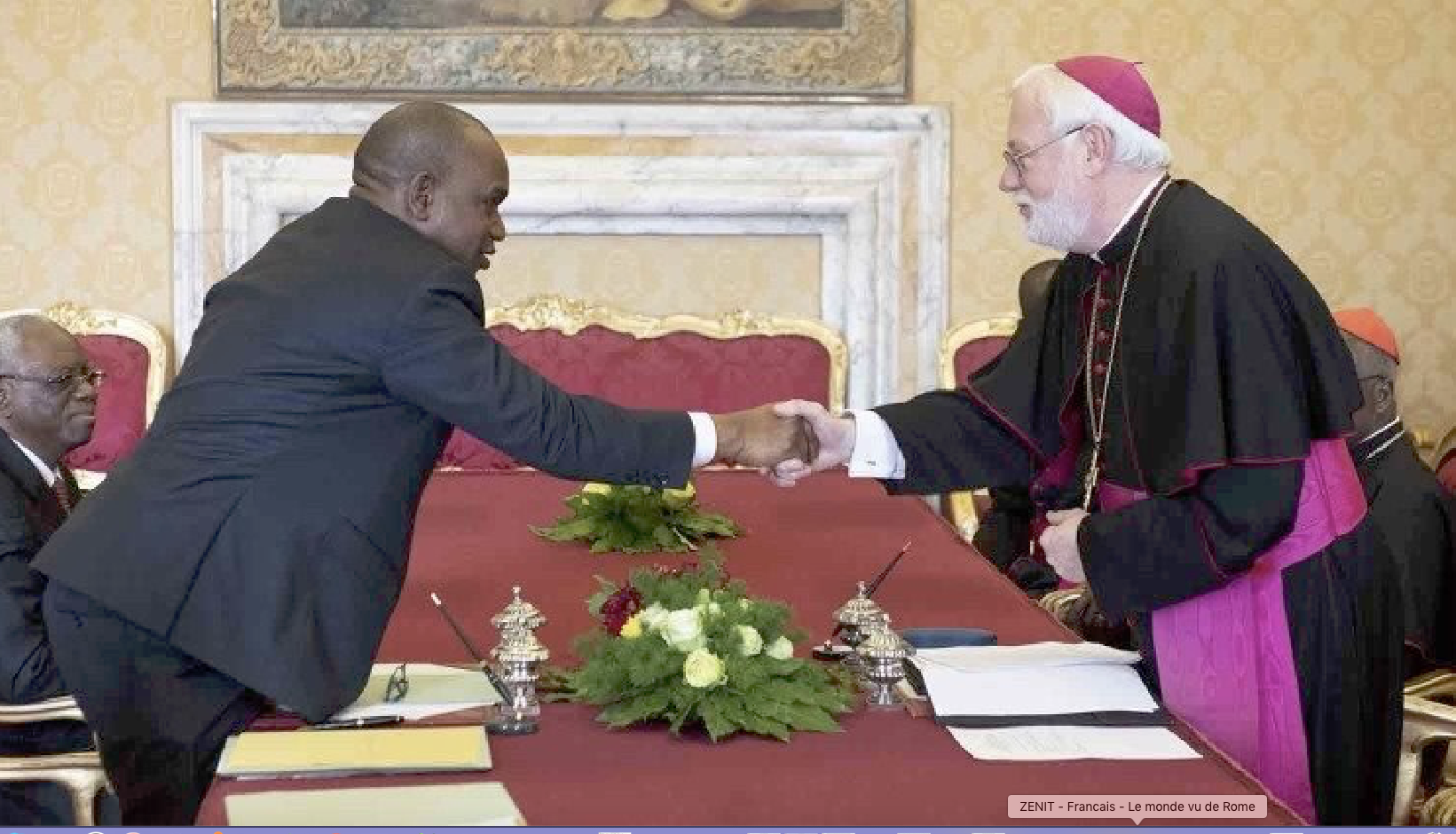 Signature de l'Accord avec le Burkina Faso @ Vatican Media