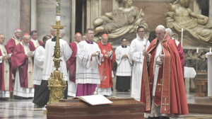 Obsèques du card. Sandri, capture