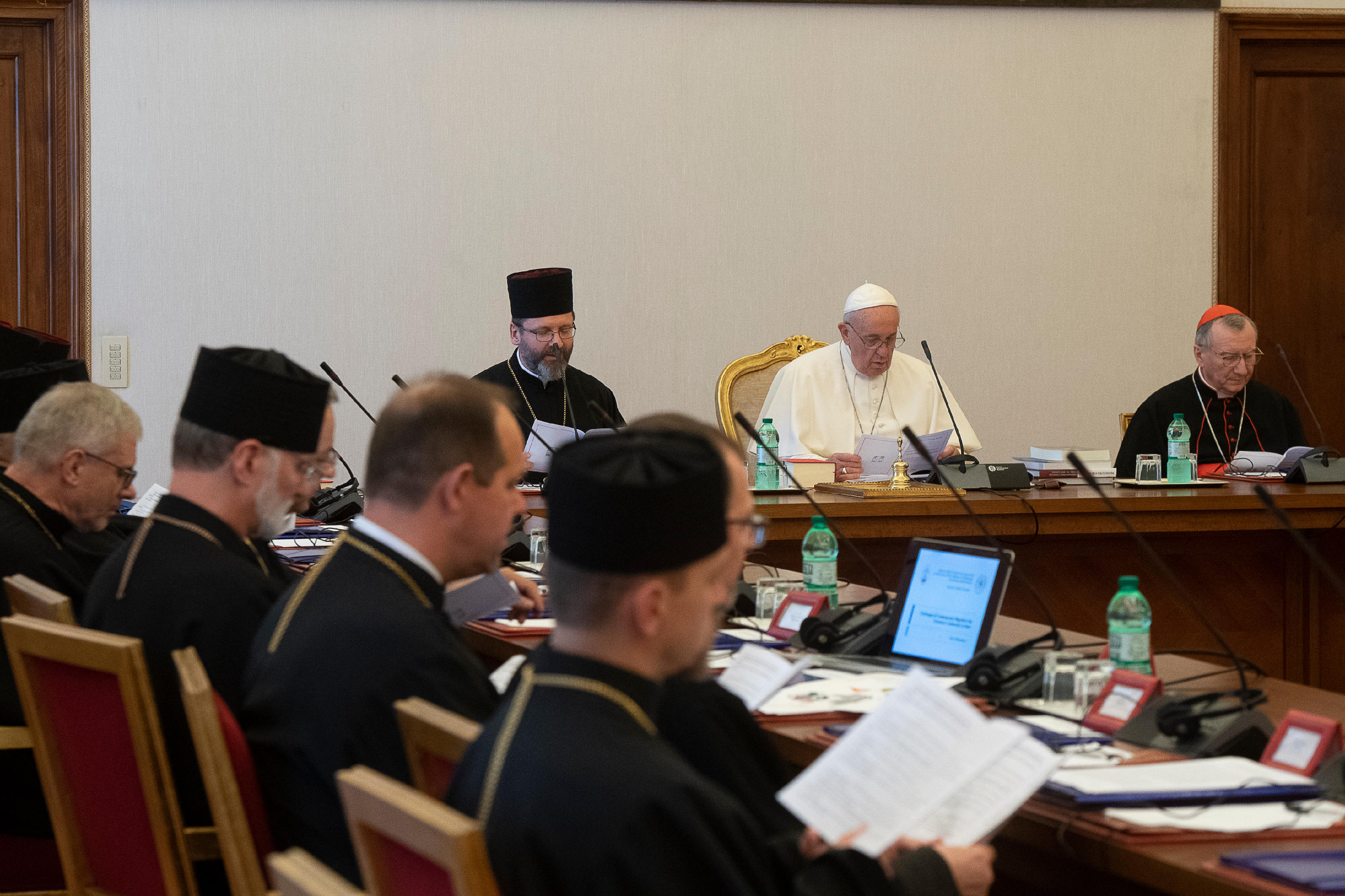 Synode permanent de l'Eglise gréco-catholique d'Ukraine © Vatican Media