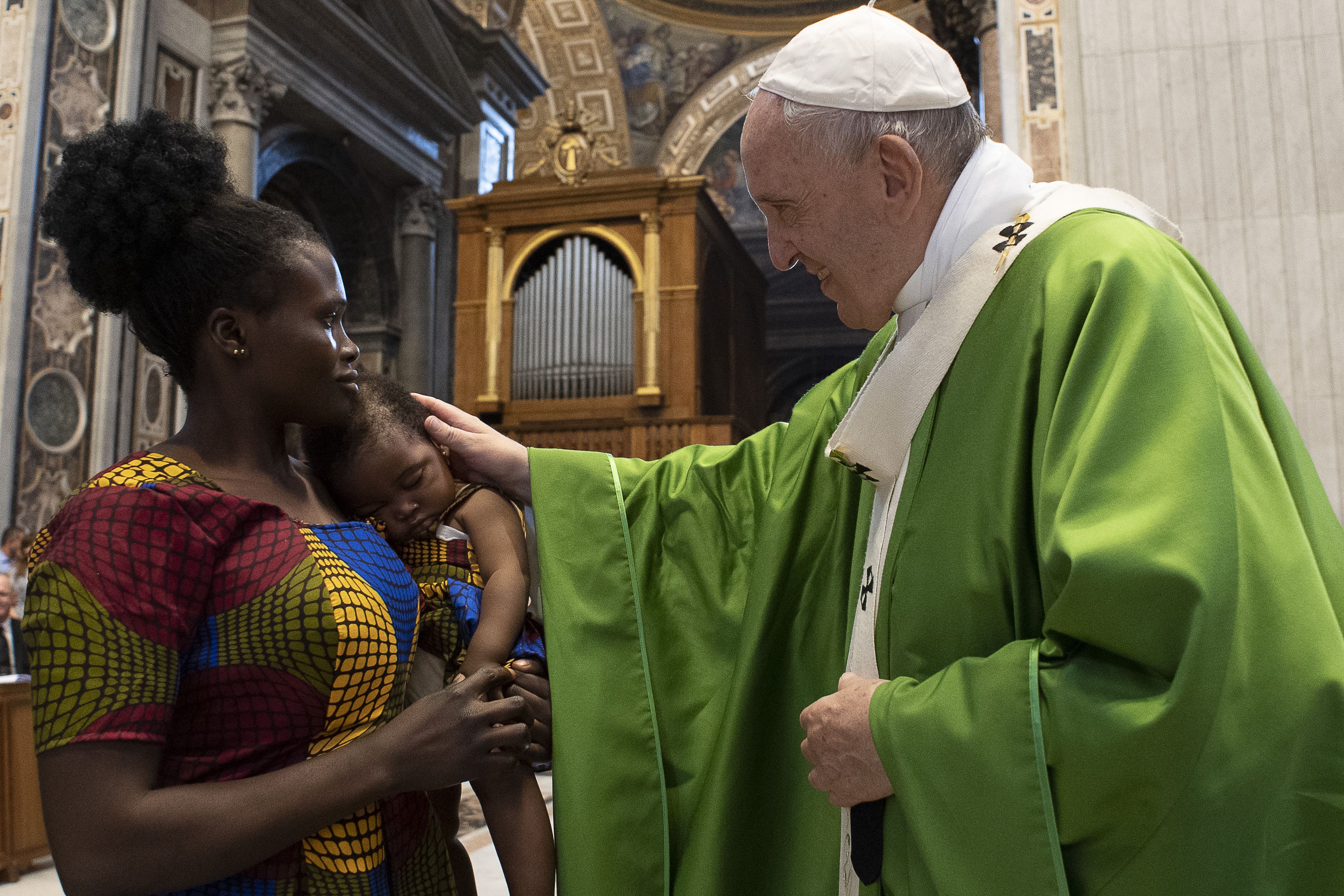 Messe pour les migrants © Vatican Media