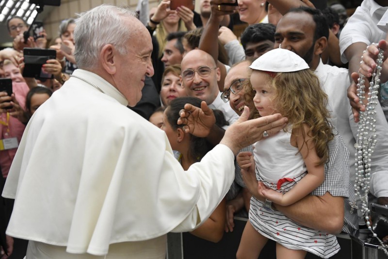 Audience générale du 7 août 2019 © Vatican Media