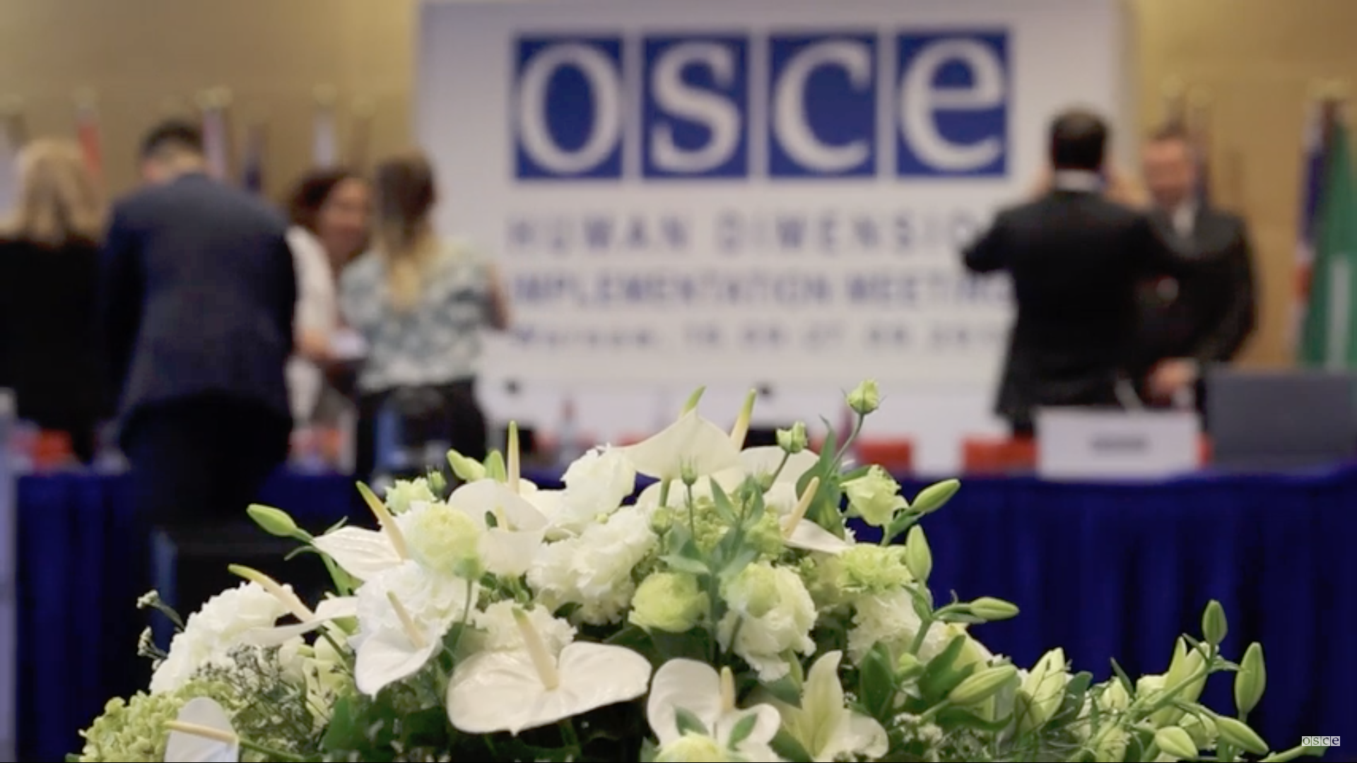 Conférence de l'OSCE à Vienne © OSCE press office