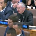 Le card. Parolin à l'ONU © Holy See Mission