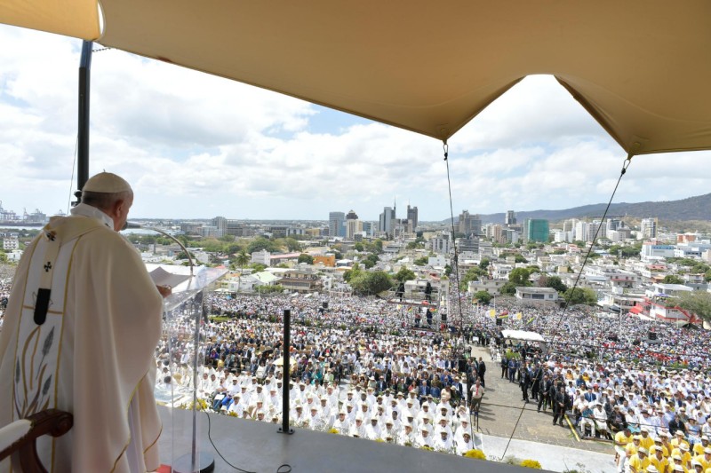 Messe à Maurice, 9 septembre 2019 © Vatican Media