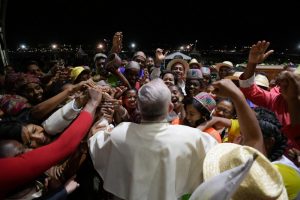 Jeunes de Madagascar au domaine de Soamandrakizay © Vatican Media