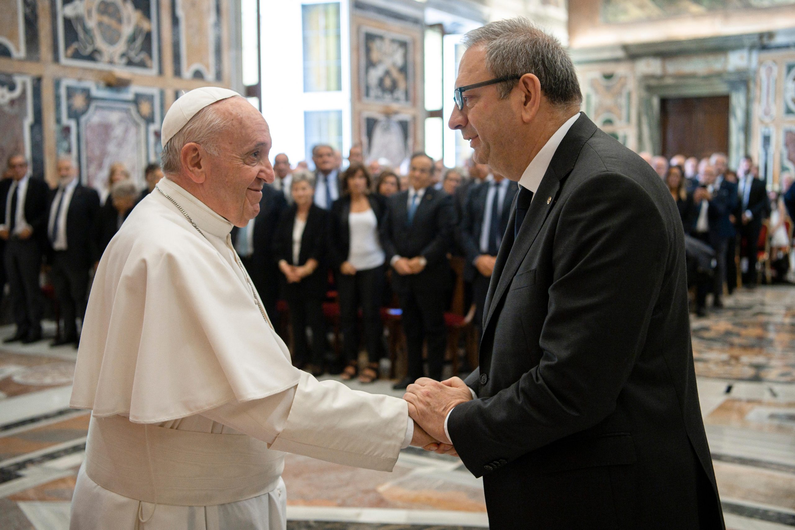 Fédération nationale italienne des ordres des médecins chirurgiens et des odontologues © Vatican Media