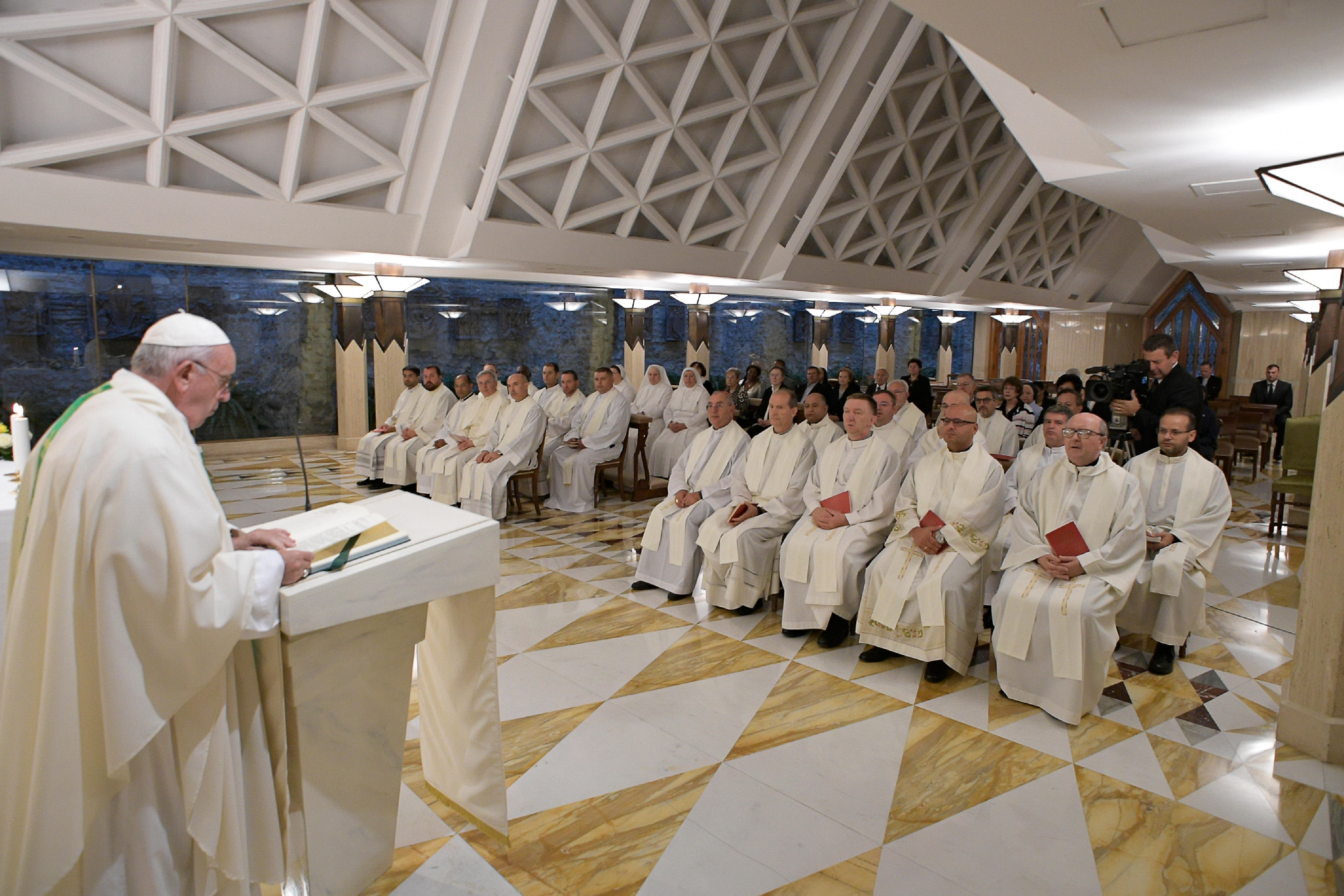 Messe à Sainte-Marthe, 30 septembre 2019 © Vatican Media