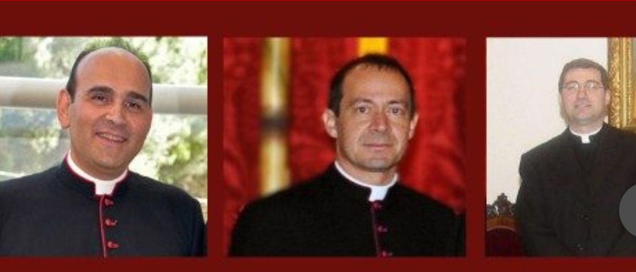 Trois nonces apostoliques © Vatican News
