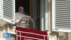 Angélus du 20 octobre 2019, capture Vatican Media