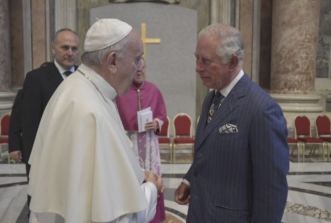 Prince Charles, Canonisations, 13 octobre 2019, capture © Vatican Media