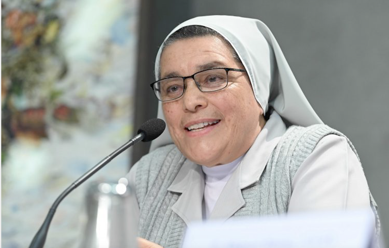 Mère Inès Zambrano M.M.I., capture @ Vatican Media
