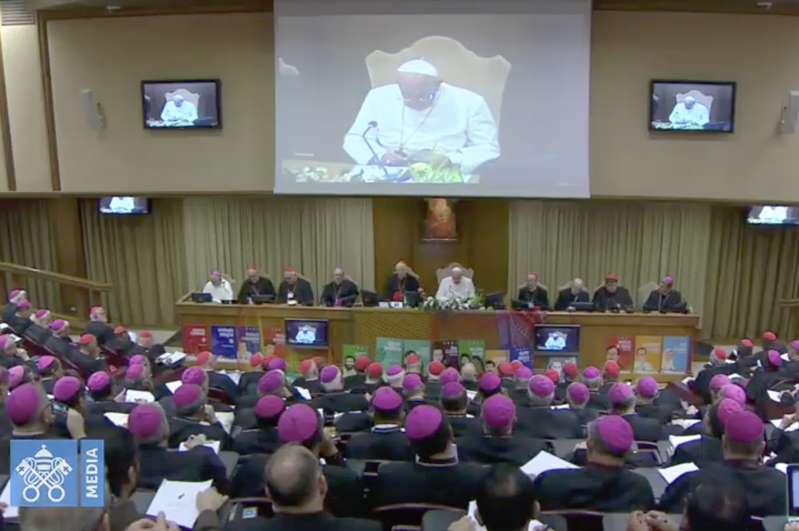 Synode, 26 oct. 2019, capture @ Vatican Media