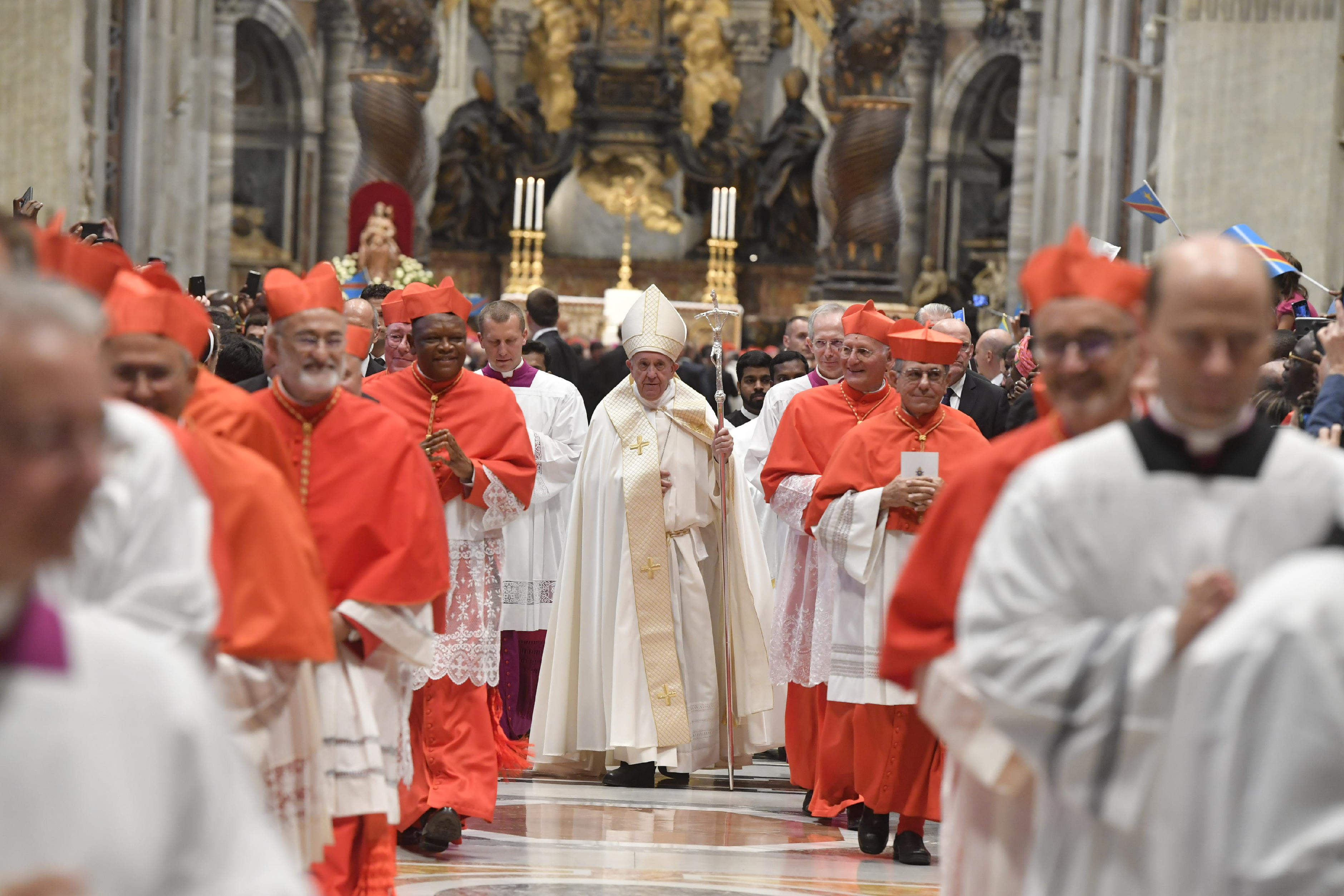 Consistoire pour la création de 13 cardinaux, 5 octobre 2019 © Vatican Media