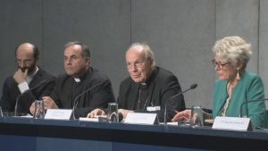 Point presse du 21 oct. 2019, capture @ Vatican YouTube