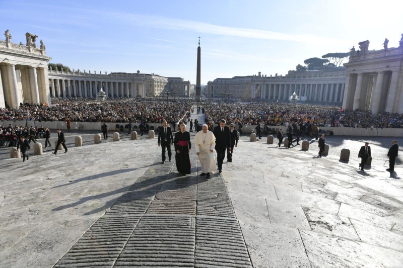 Audience générale du 16 octobre 2019 © Vatican Media