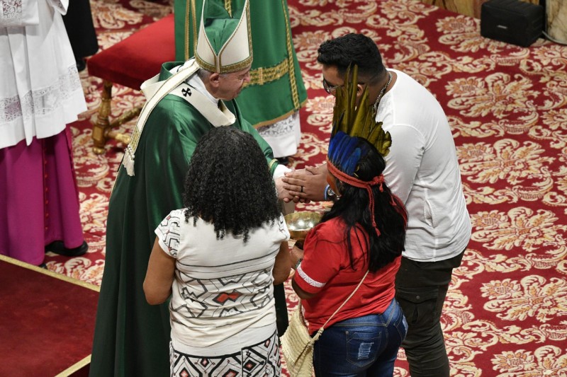 Ouverture du Synode sur l'Amazonie, 6 octobre 2019 © Vatican Media