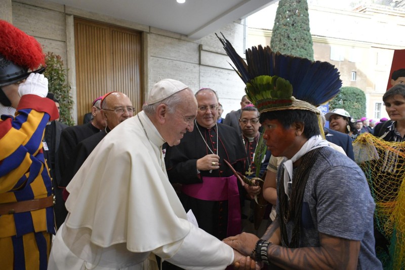 Session inaugurale du Synode sur l'Amazonie, 7 octobre 2019 © Vatican Media