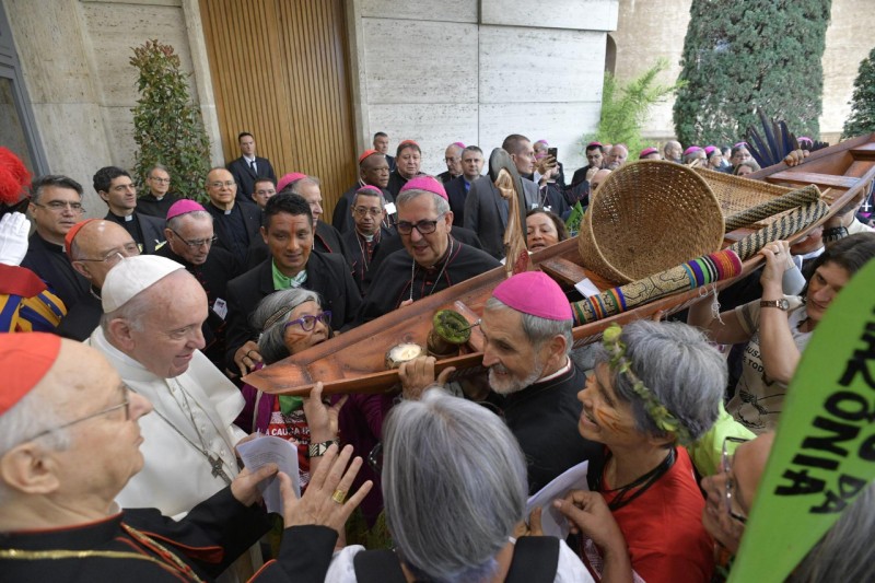 Session inaugurale du Synode sur l'Amazonie, 7 octobre 2019 © Vatican Media