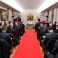 Dialogue avec les évêques du Japon © Vatican Media