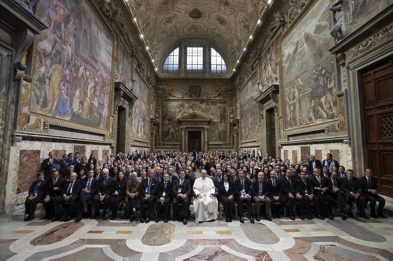 Association internationale de droit pénal, 15 nov. 2019 © Vatican Media