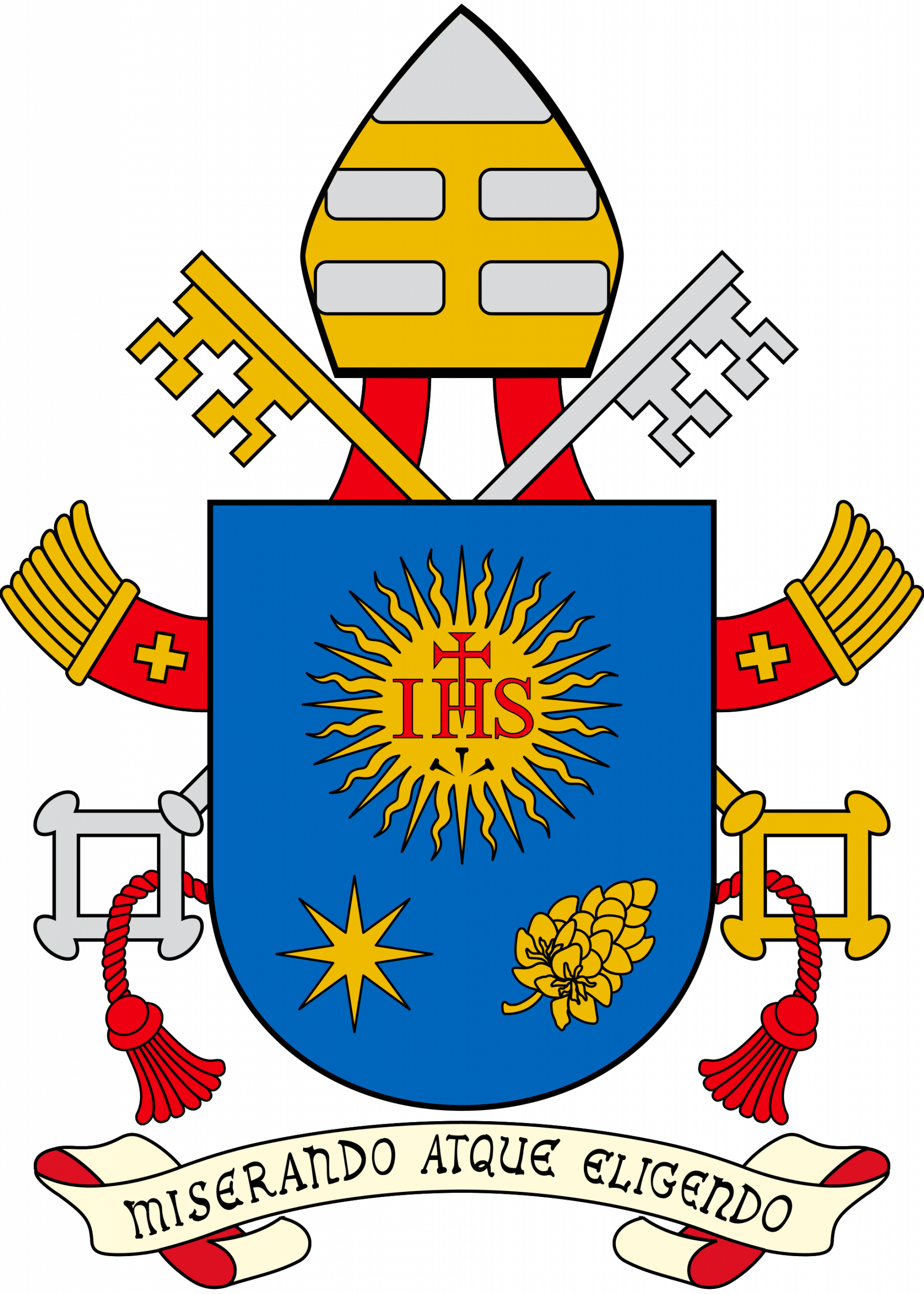 Blason du pape François, domaine public