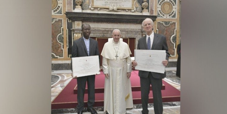 Lauréats Prix Ratzinger 2019, capture @ Vatican News