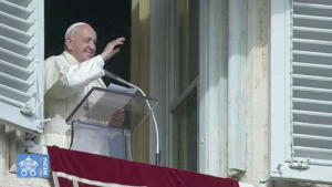 Angélus du 10 nov. 2019, capture @ Vatican Media