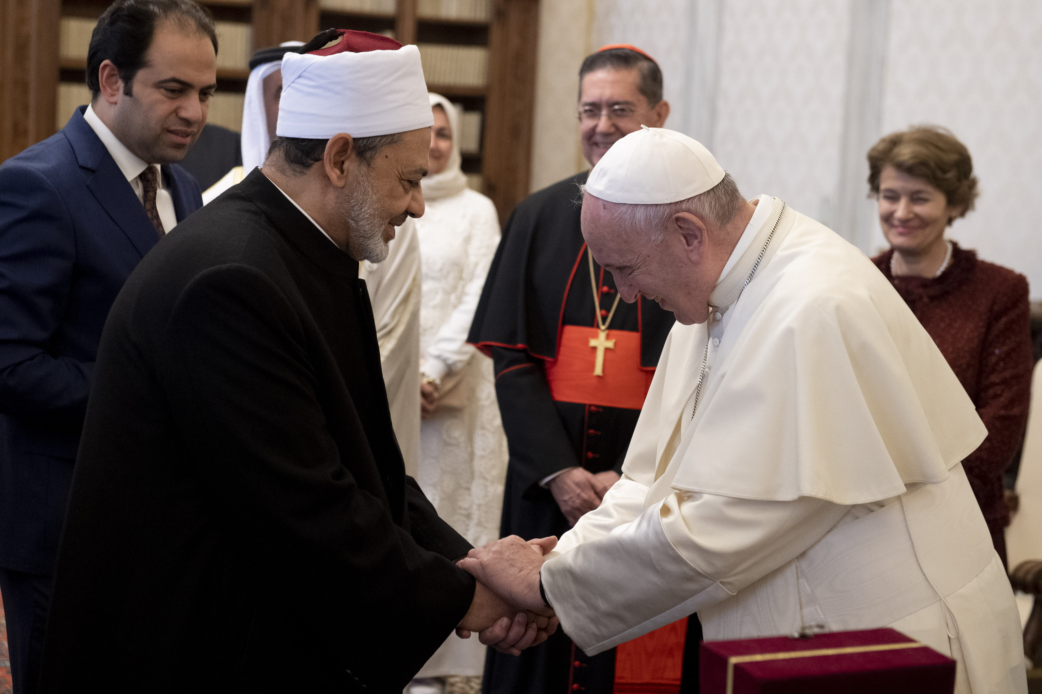 Grand imam d'Al-Azhar, 15 novembre 2019 © Vatican Media
