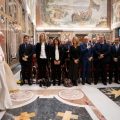 Juristes du Centre d’Études Rosario Livatino © Vatican Media