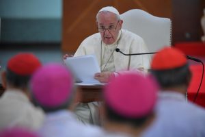 Rencontre avec les évêques d'Asie, Bangkok, Thaïlande © Vatican Media