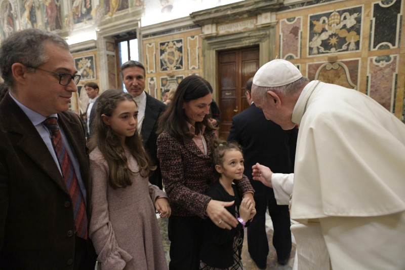 Dicastère pour les laïcs, la famille et la vie, 16 nov 2019 © Vatican Media