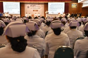 Visite à l'hôpital Saint-Louis de Bangkok, Thaïlande © Vatican Media