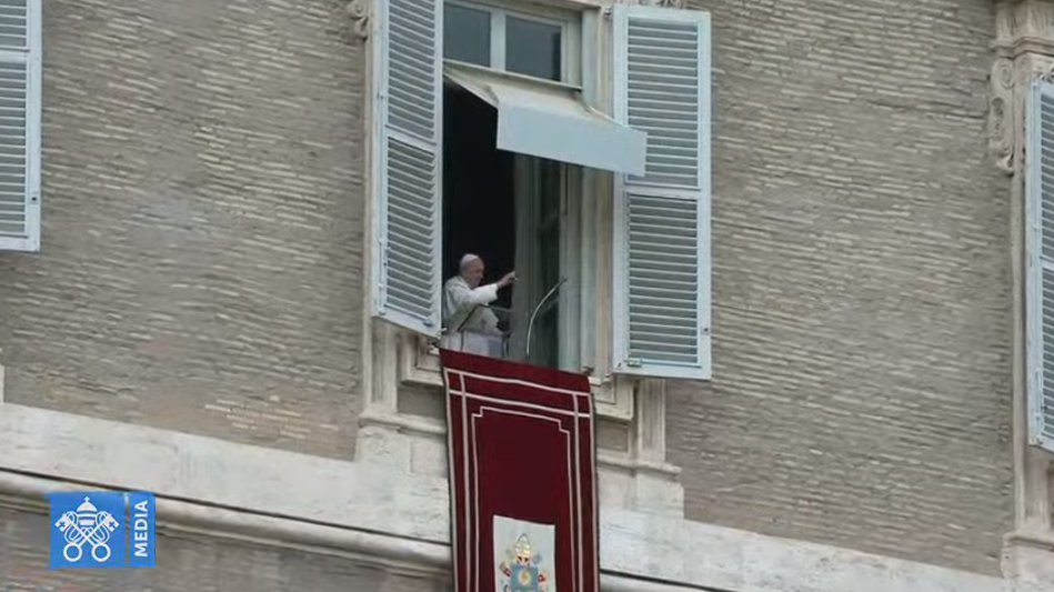 Angélus du 8 décembre 2019, capture Vatican Media
