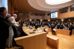 Présentation des "Escritos" du p. Fiorito © Vatican Media
